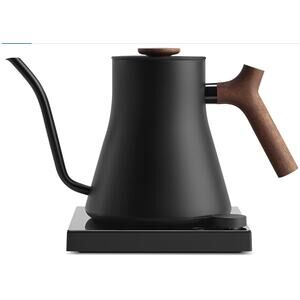 Fellow Stagg EKG Pro Studio Electric Kettle Matte Black Walnut 0.9L